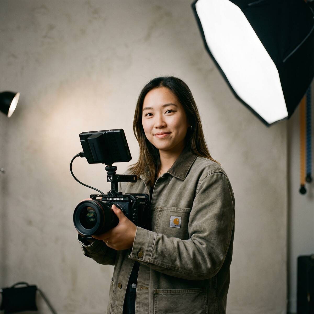 黄色仓库摄影师